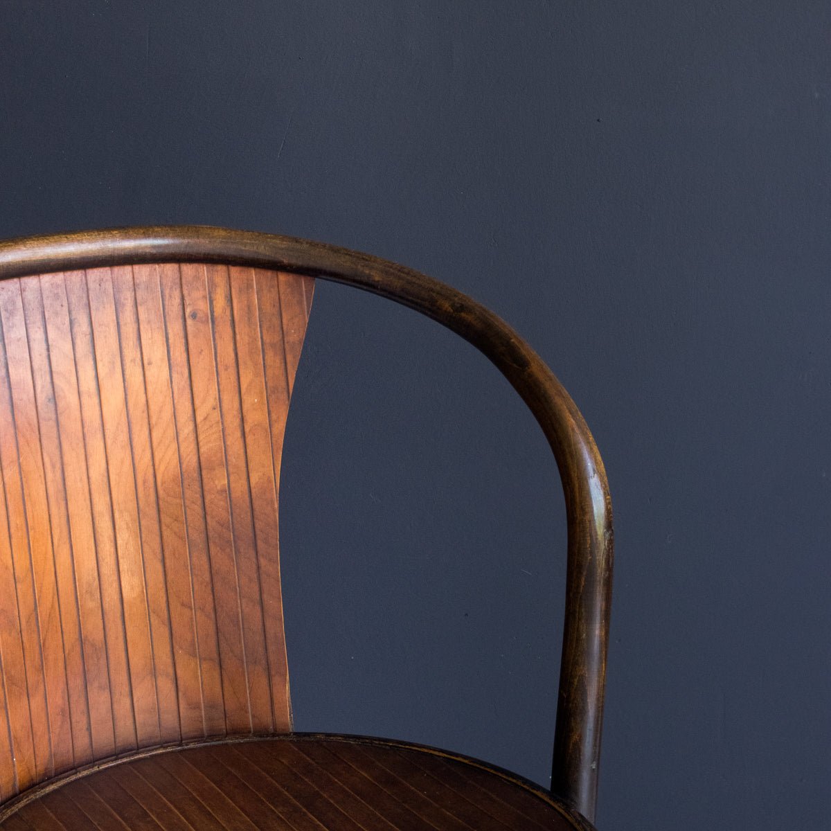 Fischel E15C Bentwood Arm Chair - elsie green - furniture