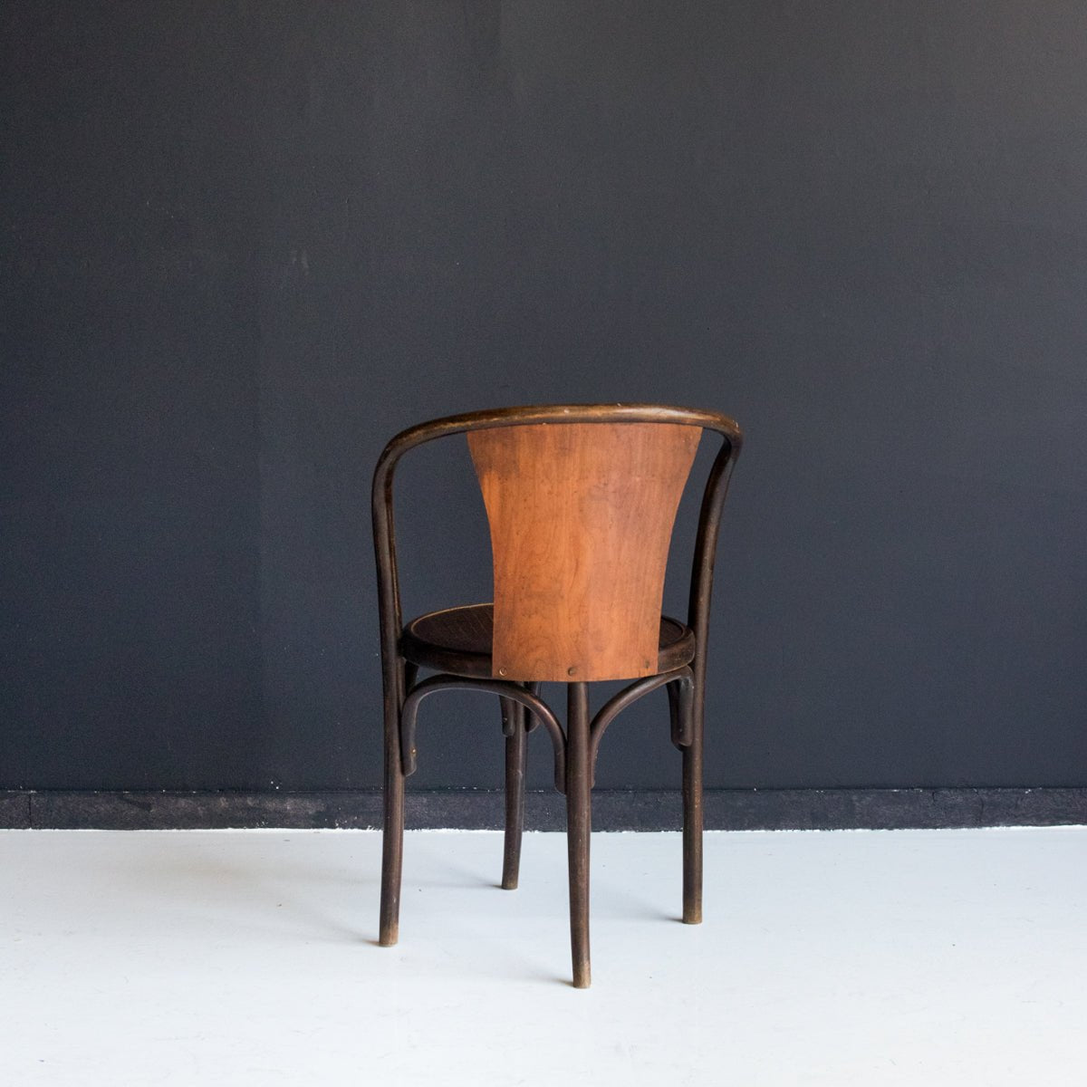 Fischel E15C Bentwood Arm Chair - elsie green - furniture