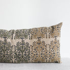 Fleur Indigo Lumbar Pillow Cover - elsie green - Textiles