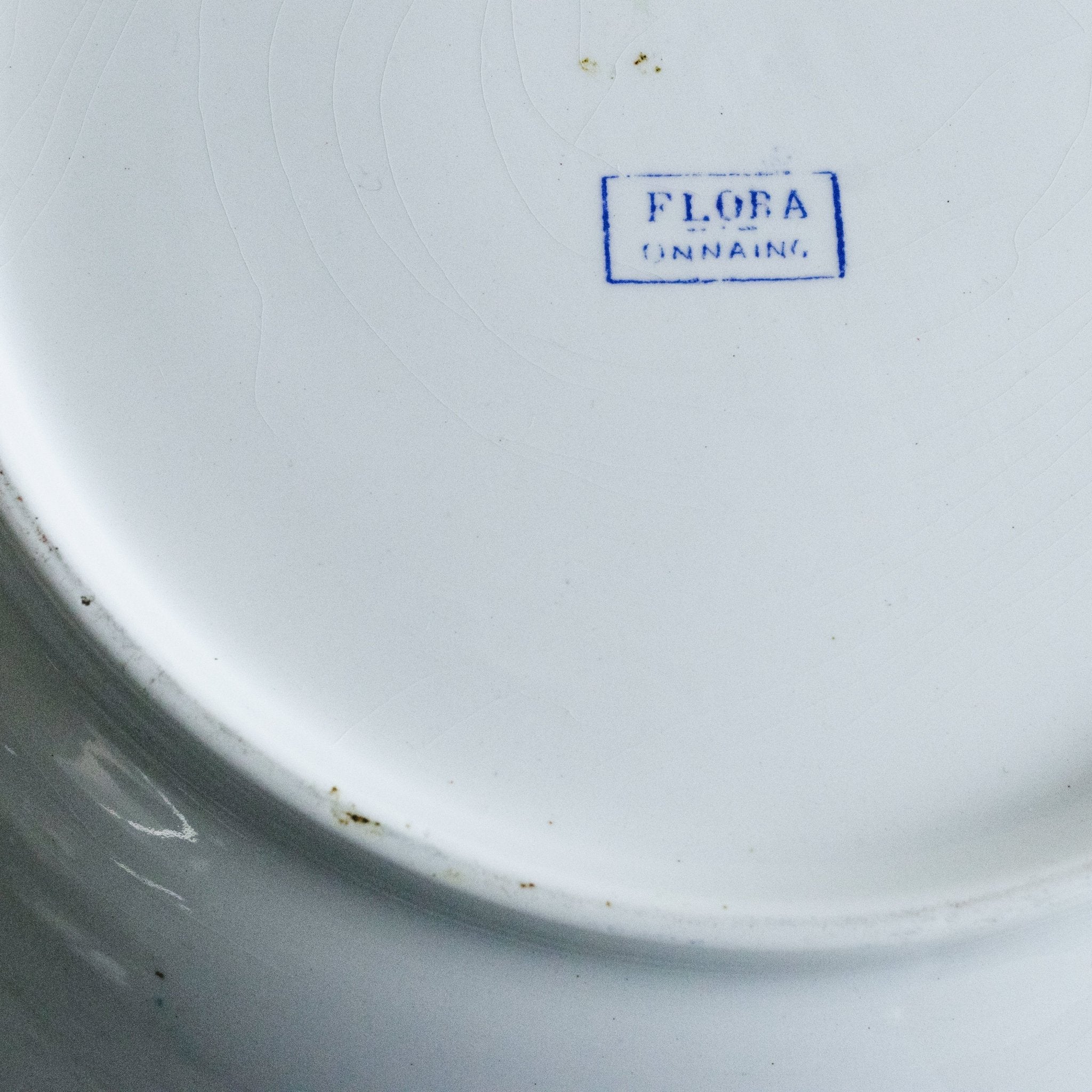 Flora Transferware Serving Bowl - elsie green - The French Kitchen