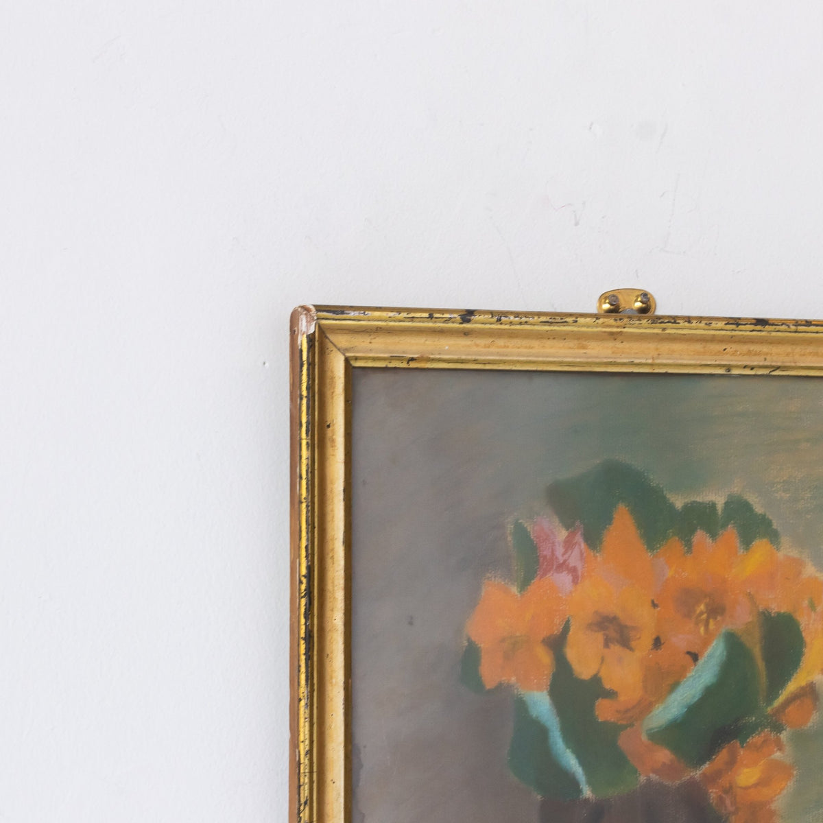 Floral Still Life Drawing in Pastel - elsie green - art