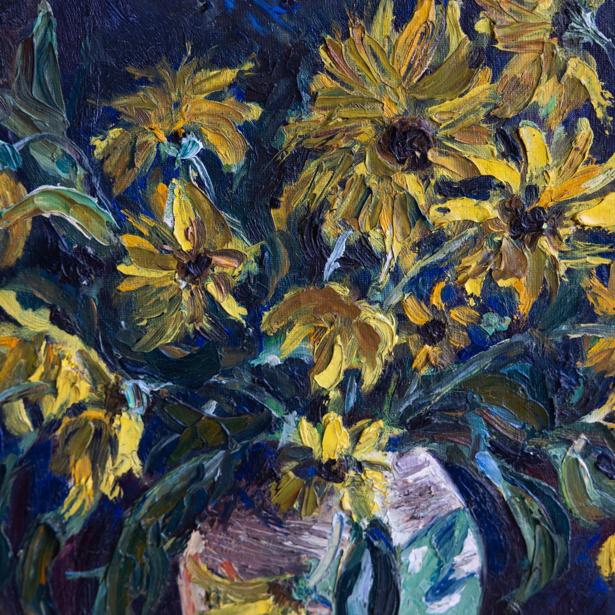 Floral Still Life Oil Painting - elsie green - art