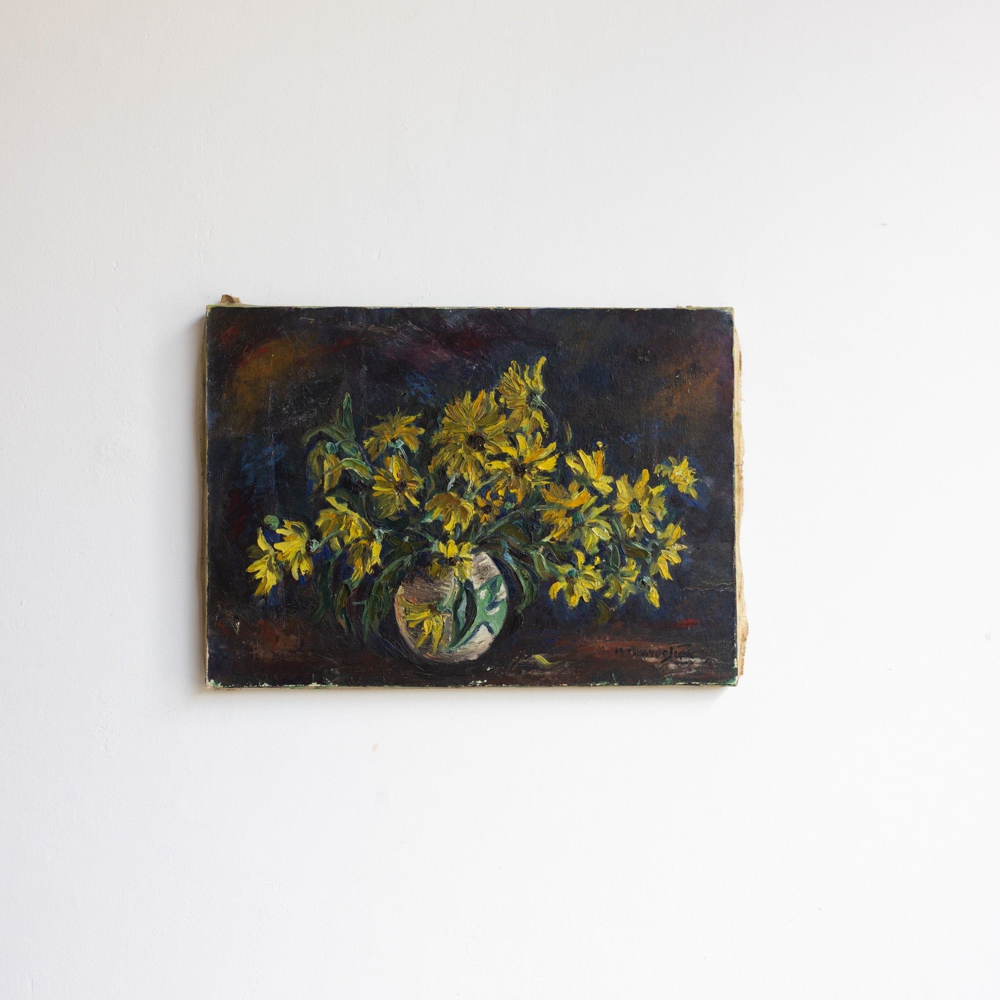 Floral Still Life Oil Painting - elsie green - art