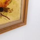 Floral Still Life on Yellow Drape No. 2 Oil Painting - elsie green - art