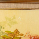 Floral Still Life on Yellow Drape No. 2 Oil Painting - elsie green - art