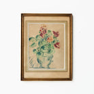 Floral Still Life Watercolor Painting - elsie green - Art