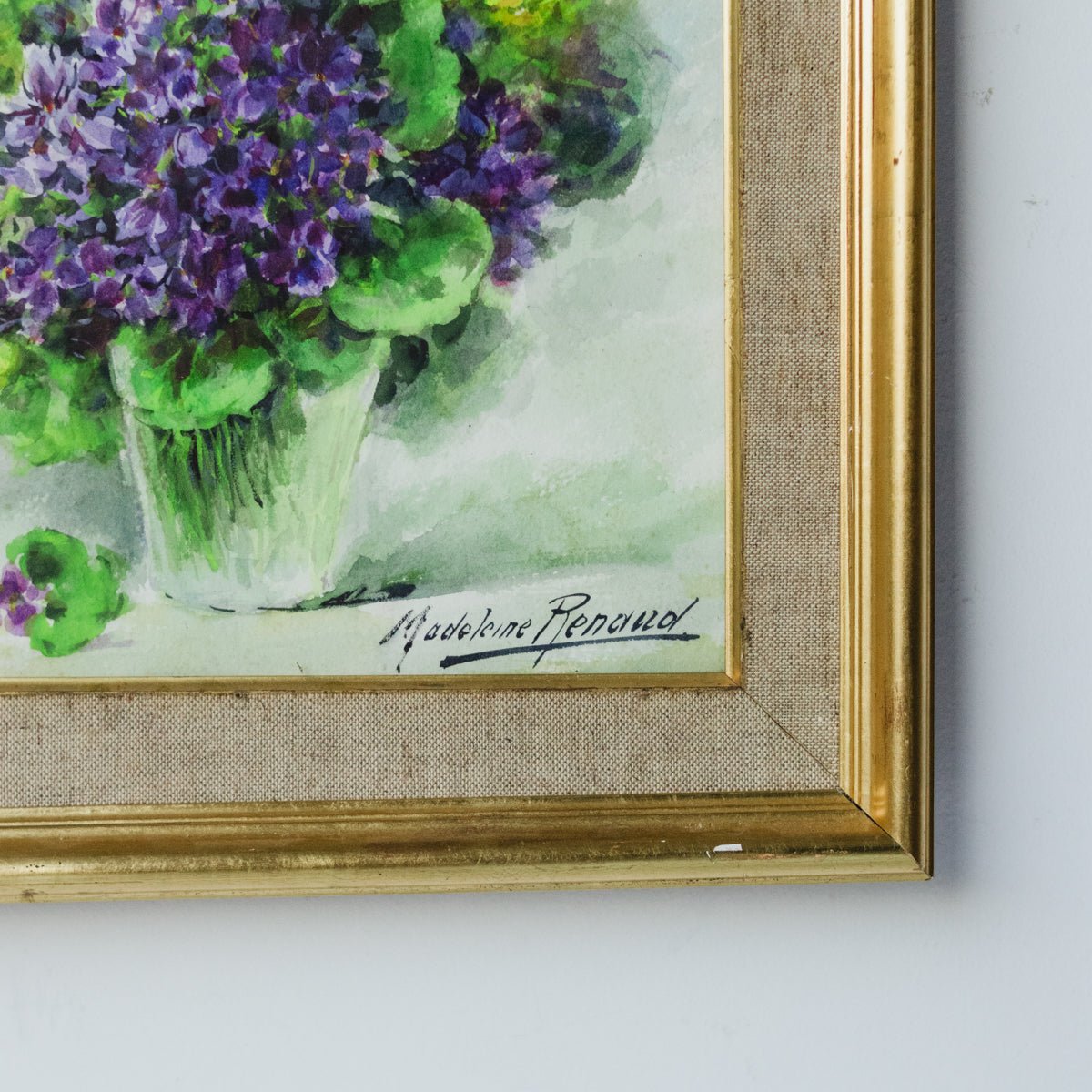 Floral Still Life Watercolor Painting - elsie green - art