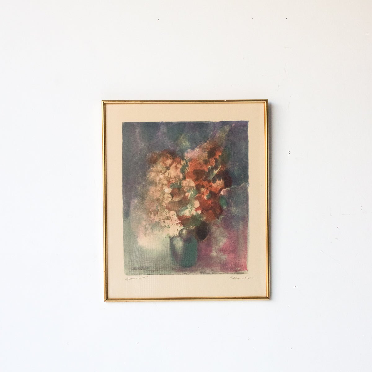 Floral Still Life Watercolor Painting - elsie green - Art