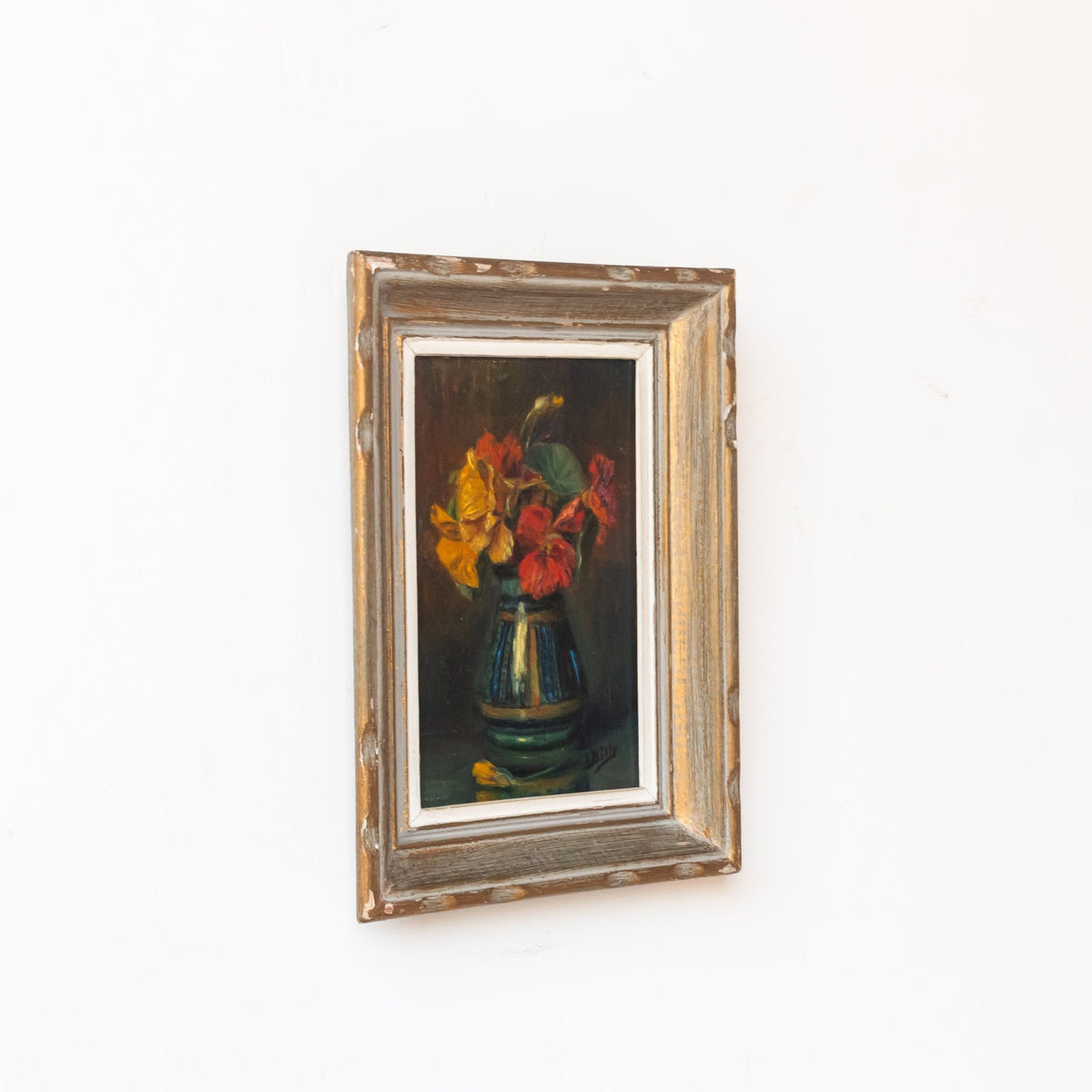 Floral Still Life with Coquelicots Oil Painting | Dated 1925 - elsie green - art