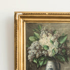Floral Still Life with Lilacs Oil Painting | Dated 1887 - elsie green - art