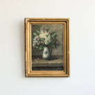 Floral Still Life with Lilacs Oil Painting | Dated 1887 - elsie green - art