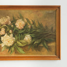 Floral Still Life with Peonies Oil Painting |Dated 1899 - elsie green - art