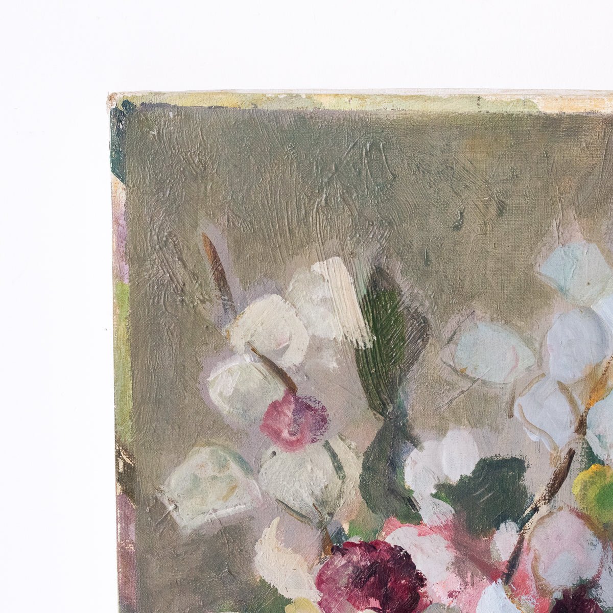 Floral Still Life With Sunflower Oil Painting - elsie green - Art
