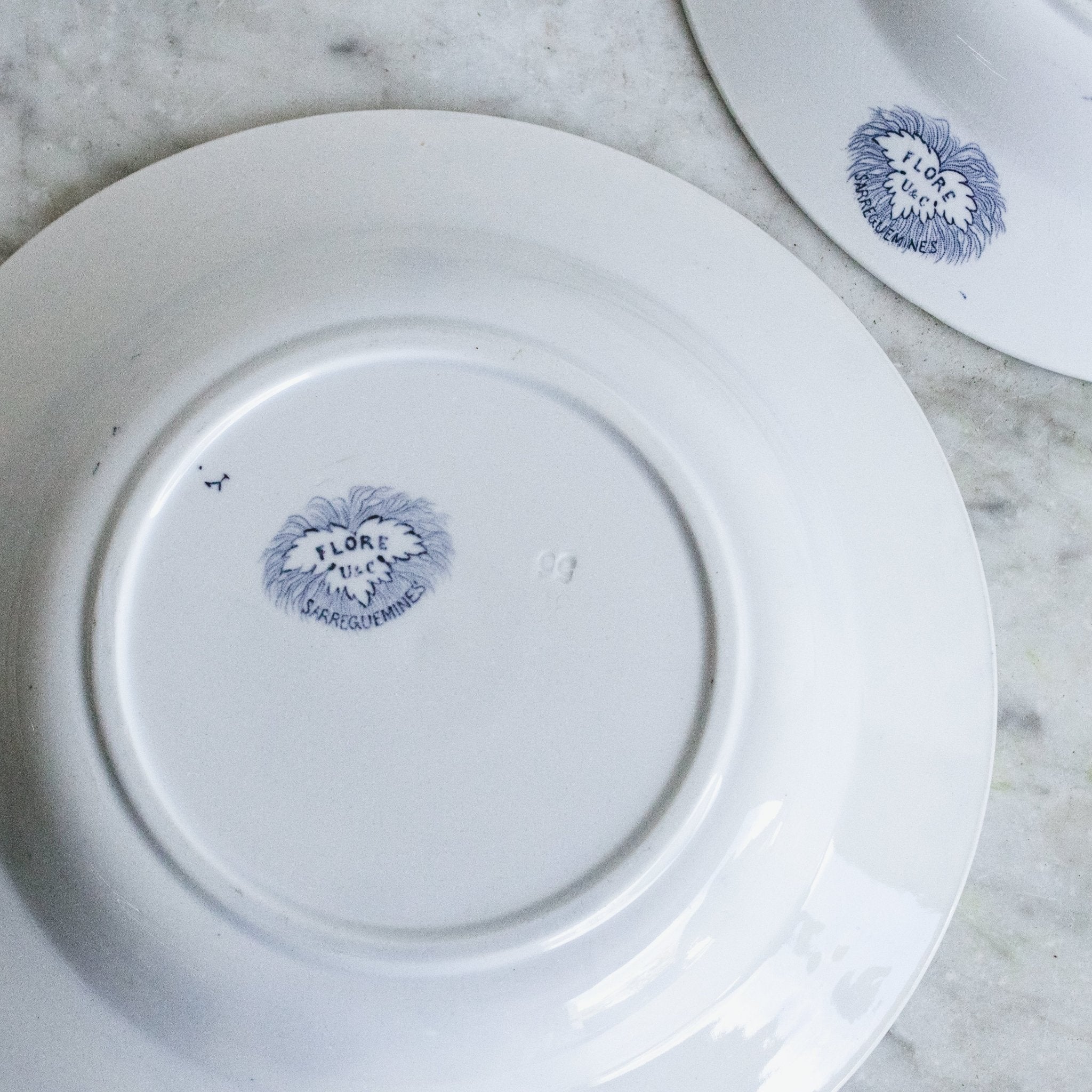 Flore Transferware Bowl Set Of 6 - elsie green - The French Kitchen