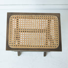 Folding Cane Stool - elsie green - furniture