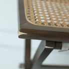 Folding Cane Stool - elsie green - furniture