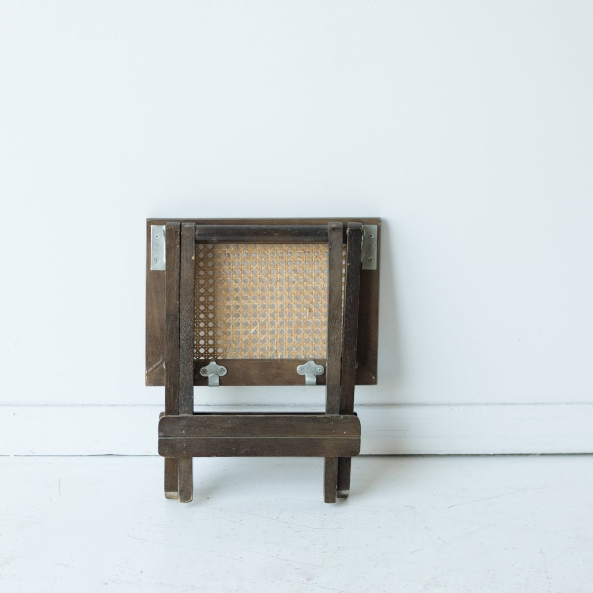 Folding Cane Stool - elsie green - furniture
