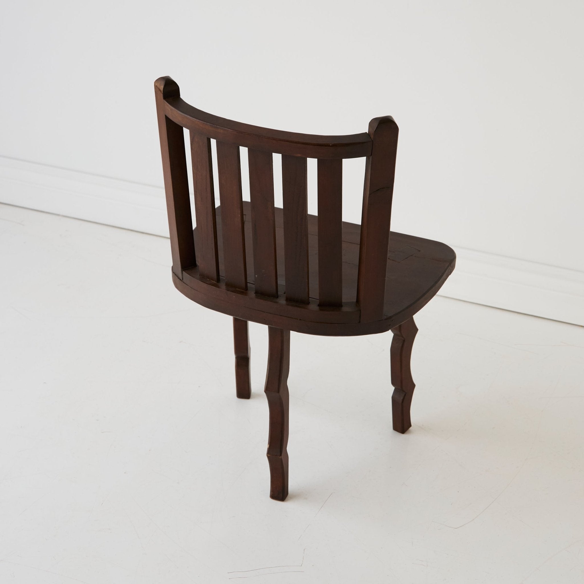 Folk Art Tripod Chair - elsie green - furniture