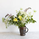 Fontgambault Abbey Stoneware Pitcher | Signed by Artist - elsie green - the french kitchen