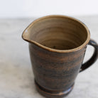 Fontgambault Abbey Stoneware Pitcher | Signed by Artist - elsie green - the french kitchen