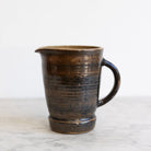 Fontgambault Abbey Stoneware Pitcher | Signed by Artist - elsie green - the french kitchen