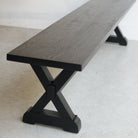 Forager Reclaimed Wood Bench - elsie green - Custom Furniture