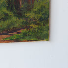 Forest Path Oil Painting - elsie green - art