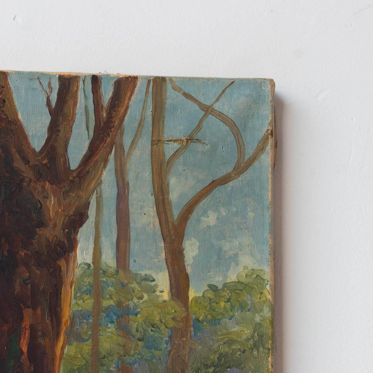 Forest Path Oil Painting - elsie green - art