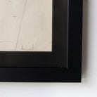 Framed Drawing with Seated Man - elsie green - art