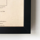 Framed Map of Morteau - elsie green - art