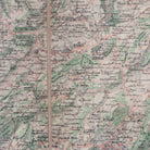Framed Map of Morteau - elsie green - art