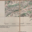 Framed Map of Morteau - elsie green - art