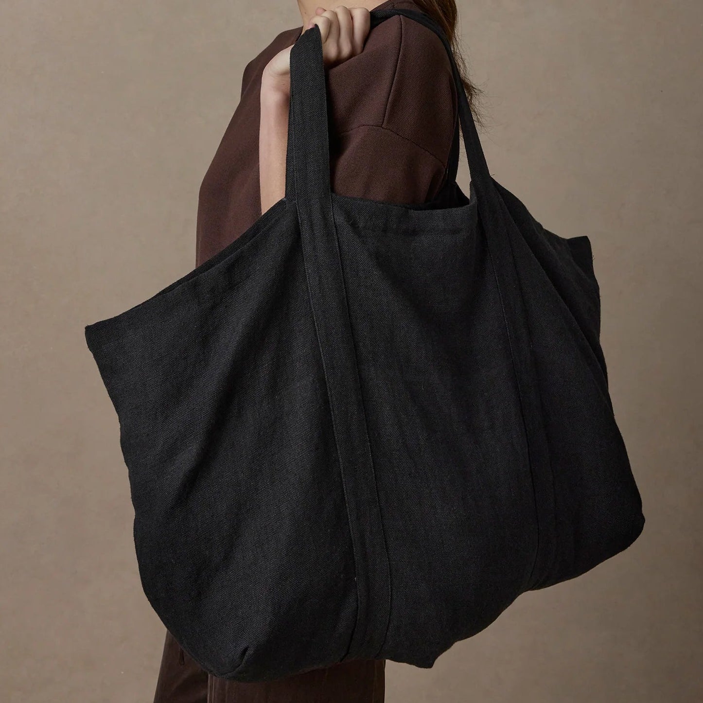 Frankie Linen Bag - elsie green - Textiles