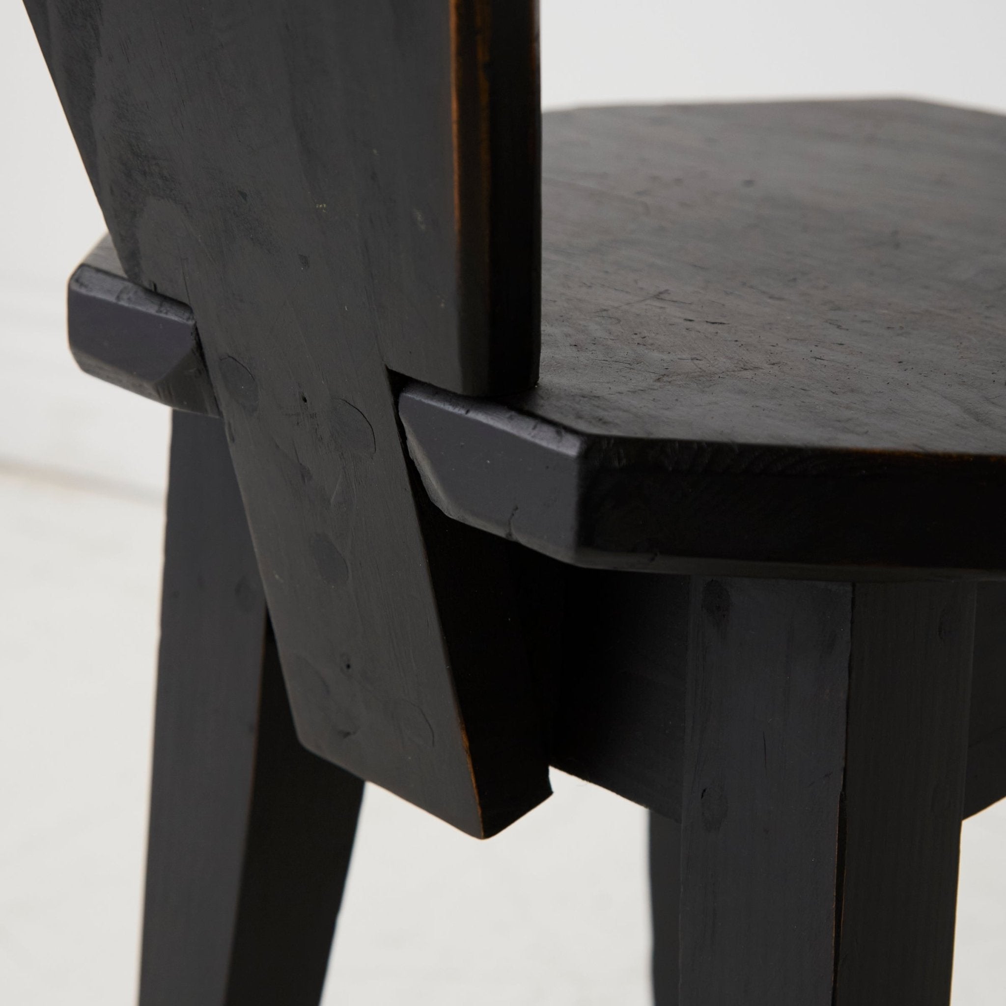 French Brutalist Accent Chair - elsie green - furniture
