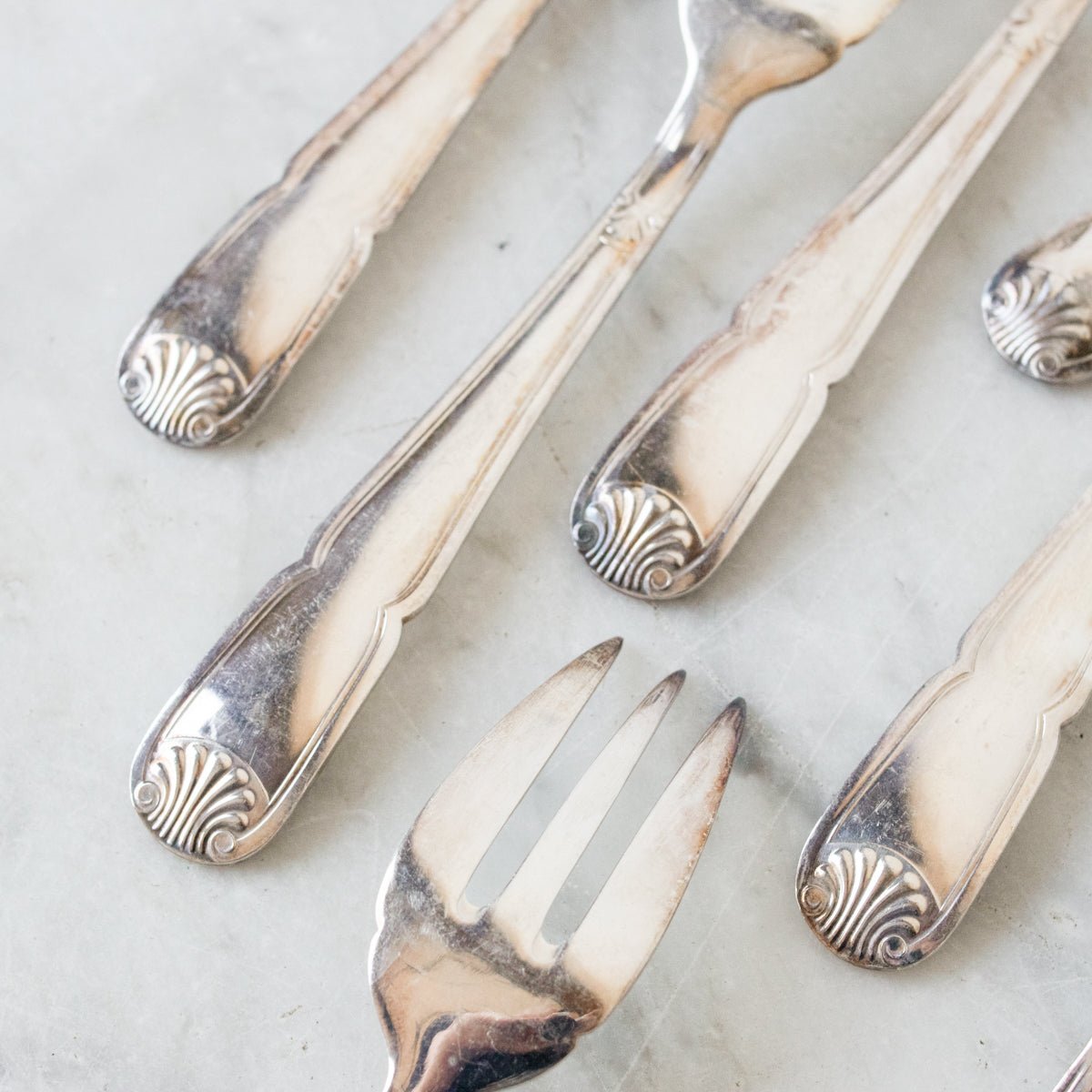French Dessert Fork Set Of 10 - elsie green - The French Kitchen