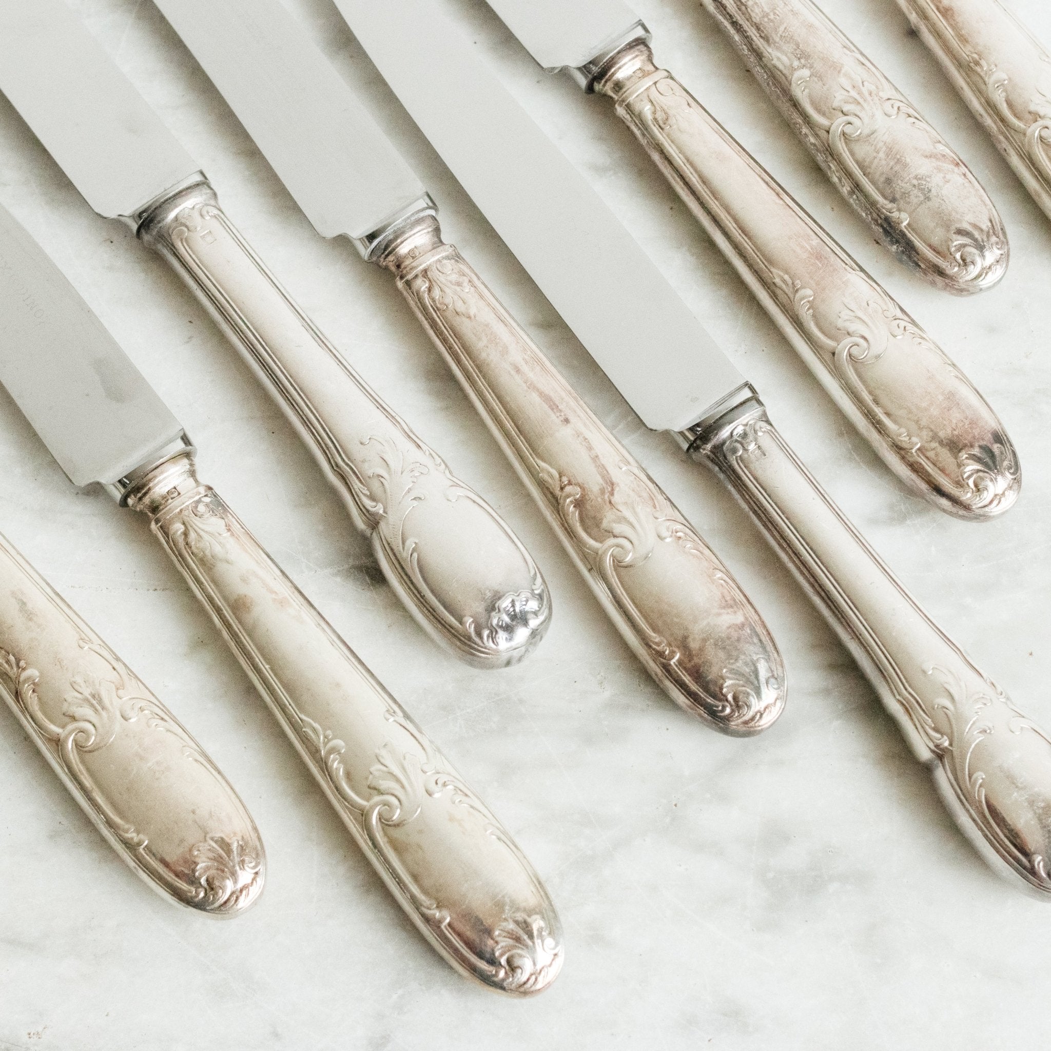 French Dinner Knife Set of 12 - elsie green - the french kitchen