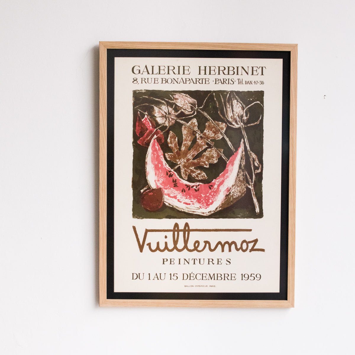 French Exhibit Poster | Vuillermoz - elsie green - Art