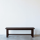 French Inspired Reclaimed Wood Farm Bench - elsie green - Custom Furniture