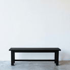 French Inspired Reclaimed Wood Farm Bench - elsie green - Custom Furniture