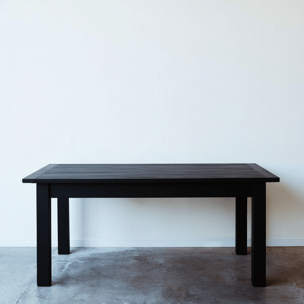 French Inspired Reclaimed Wood Farm Table - elsie green - Custom Furniture
