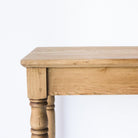 French Inspired Turned Leg Console - elsie green - reclaimed wood furniture