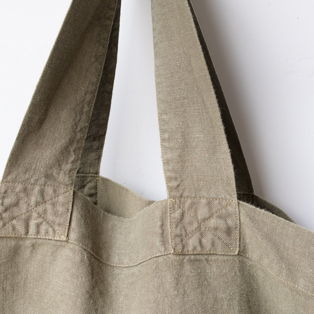 French Linen Tote Bag - elsie green - textiles