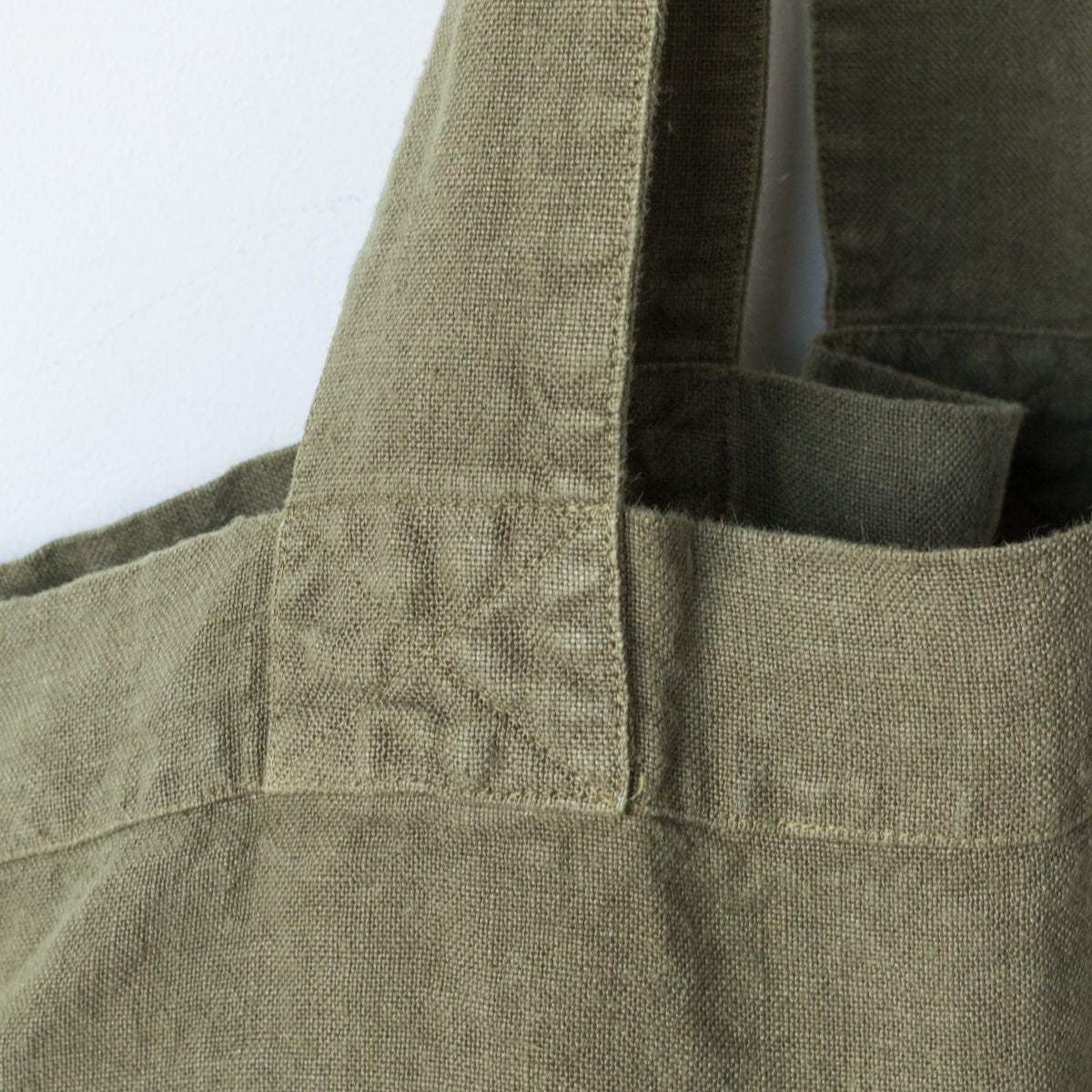 French Linen Tote Bag - elsie green - textiles