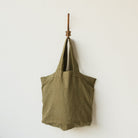 French Linen Tote Bag - elsie green - textiles