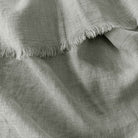 Freya Linen Throw | Stone - elsie green - Textiles