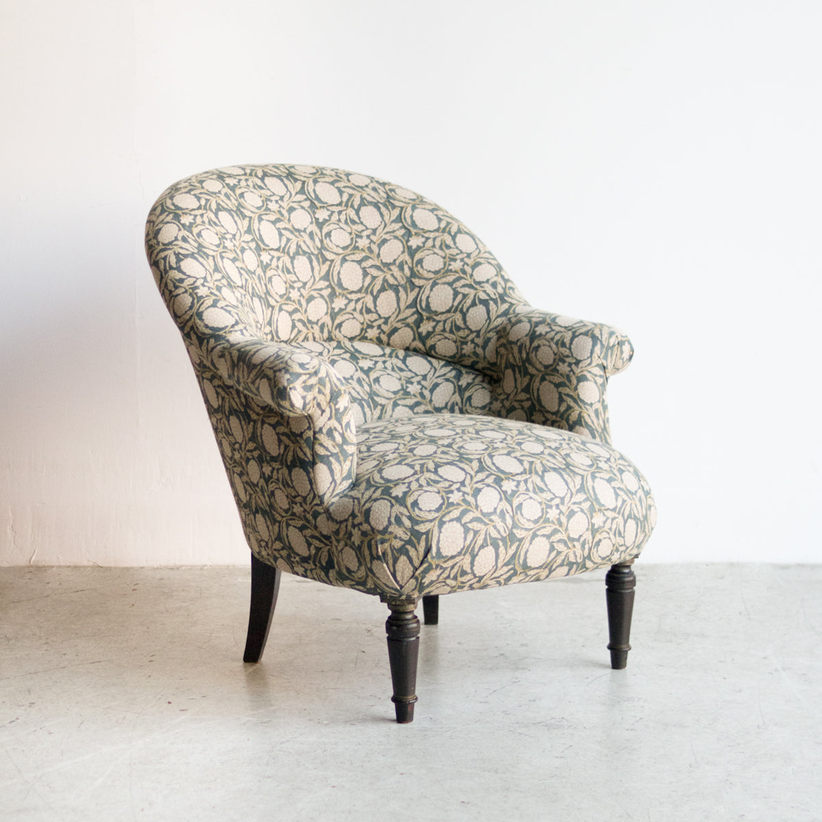 Block Print Crapaud Chair | Meraki - elsie green