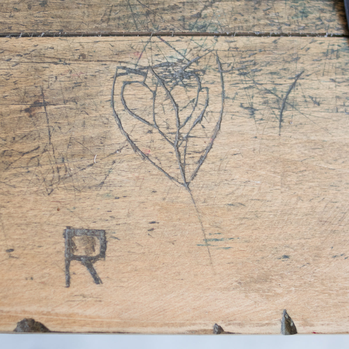 Rustic Studio Table - elsie green