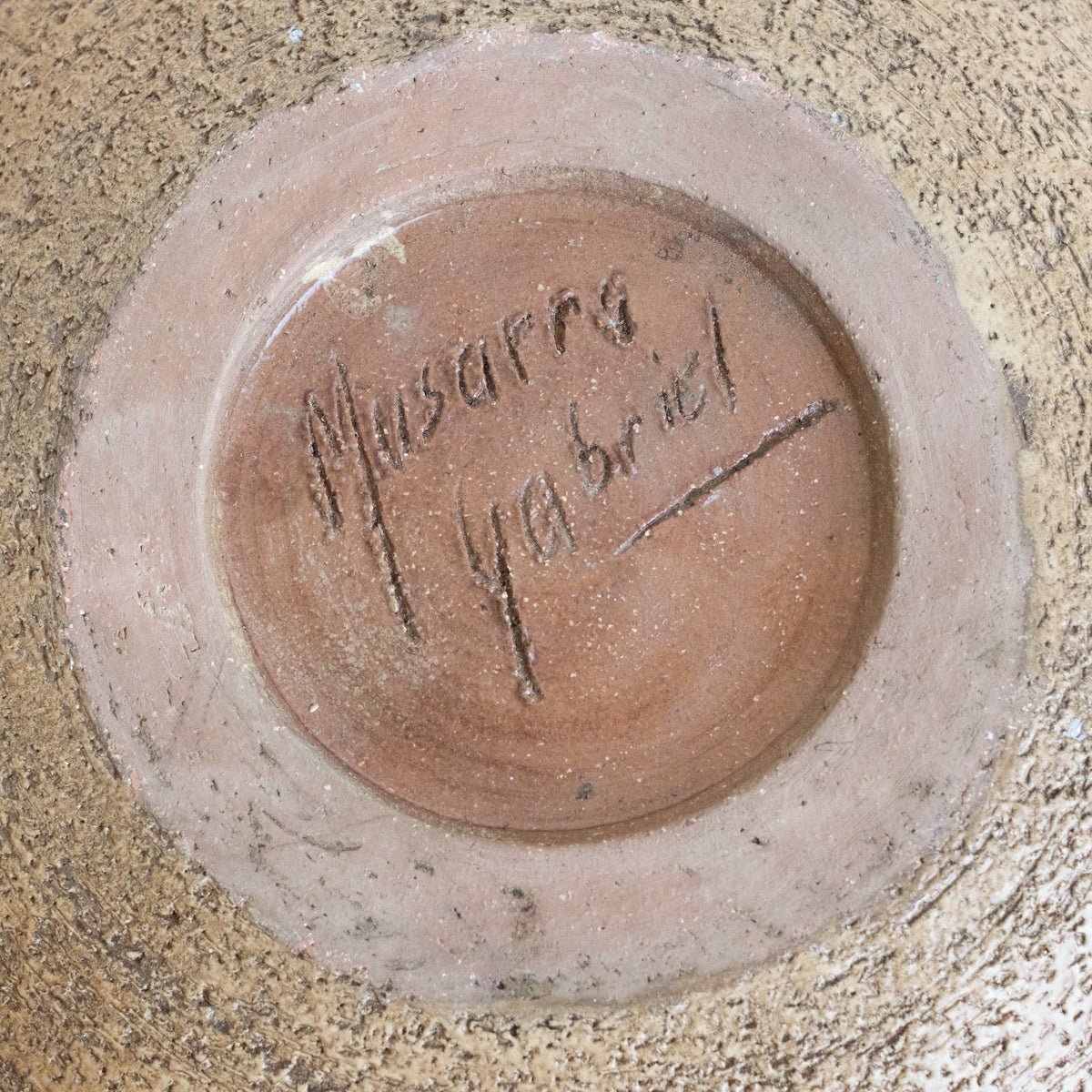 Gabriel Mussarra Stoneware Vase | Signed by Artist - elsie green - the french kitchen