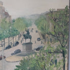 George Washington At Place D’Iéna Paris Oil Painting | Dated 1939 - elsie green - Art