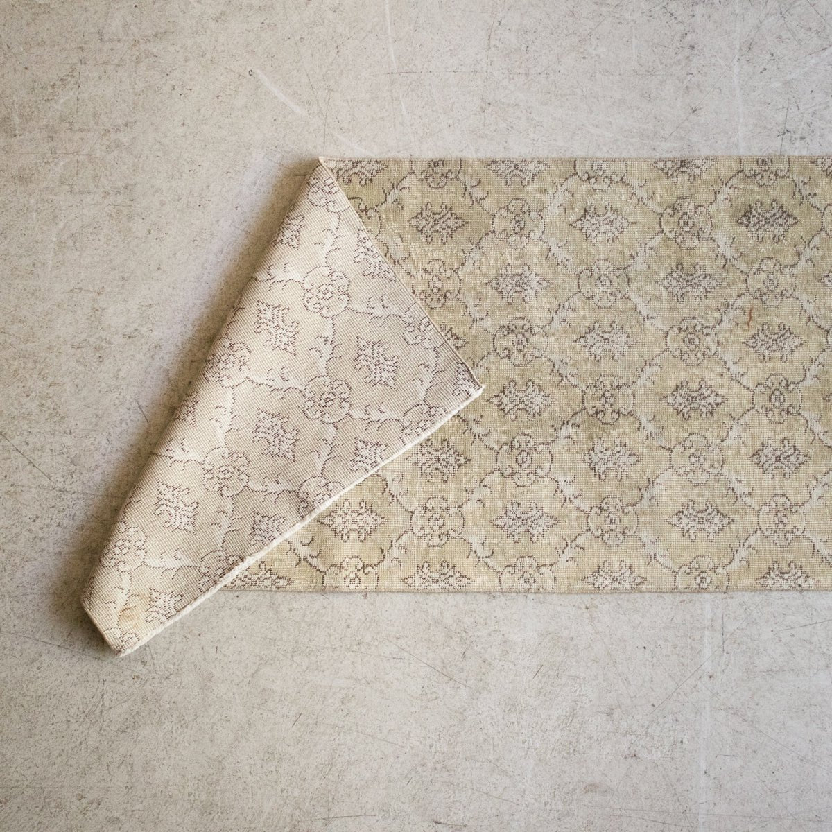 Gerdfried Vintage Runner | 8'3"" x 2'6.25" - elsie green - textiles